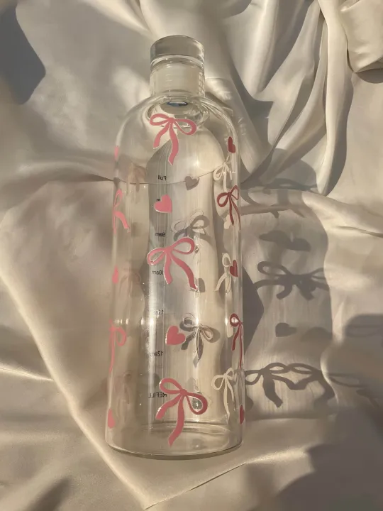 Pink%20Bow%20Glass%20Tumbler%20%7C%20borosilicate%20glass%20bottle%20%7C%20double%20wall%20glass%20mug%20%7C%20hydrasip%20tumbler%20%7C%20Insulated%20steel%20bottle%20-%20Customizable%20-%20Image%203