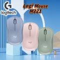Logitech M221 Wireless Mute Mouse more suitable for GIRLS Office Compact Portable Fashion Optical Mouse. 