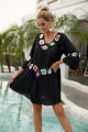 CROCHET BIKINI Women Beach Dress Cover-Ups Swimsuit Beachwear Bathing Suit Swim Cape For Woman Summer Tunic Saida Praia. 