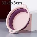 Portable Foldable Laundry Basin Plastic Travel Folding Wash Basin Safe Durable Foldable Wash Basin Bathroom Household Supplies. 