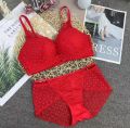 Bridal bra panty sexy pushup lace seamless net hot brazier transparent panty bedroom lingerie 32 to 36. 