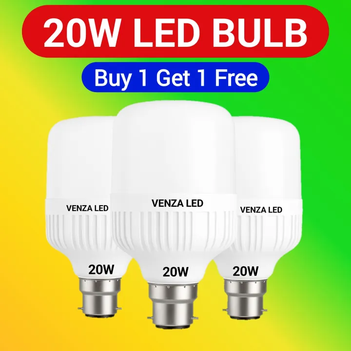 Venza%2020W%20LED%20Light%20Bulb%20Buy%201%20get%201%20Free%20-%20Image%202