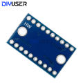 DIYUSER 3.3V 5V TXS0108E 8 Channel Logic Level Bi-directional Converter Module TXB0108 Mutual Convert Module TXS0108. 