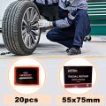 [Magpul] kedis radial rubber patch, No. 10 rubber patch (55x75mm), 20 film, vacuum tire repair, tire repair kit, cold patch film. 
