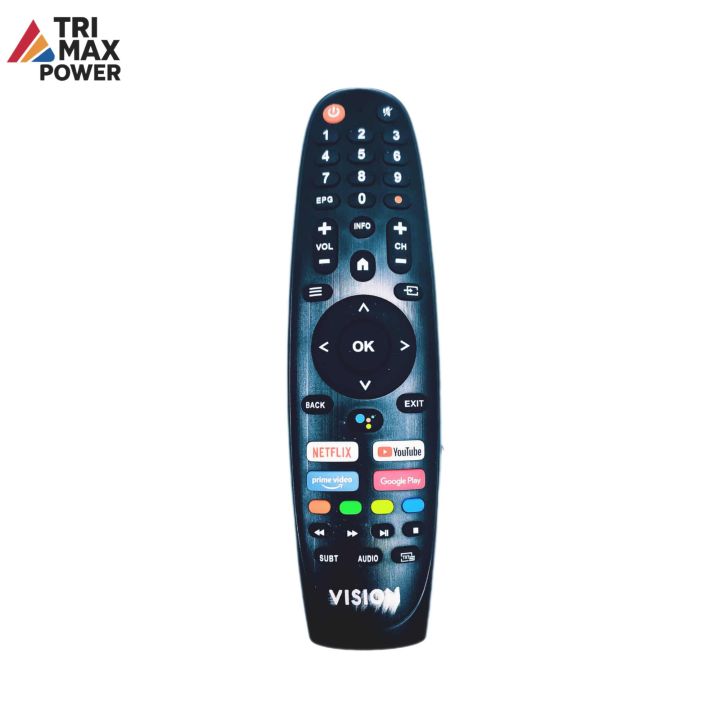 Vision Plus Remote Control VISION NON VOICE SMART LED TV REMOTE CONTROL | Daraz.com.bd