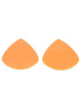 5pcs Plastic Triangle Shape Guitar Pick Plectrum 3pcs in Black 2pcs in Orange Suitable for Guitar Bass Ukelele Player. 