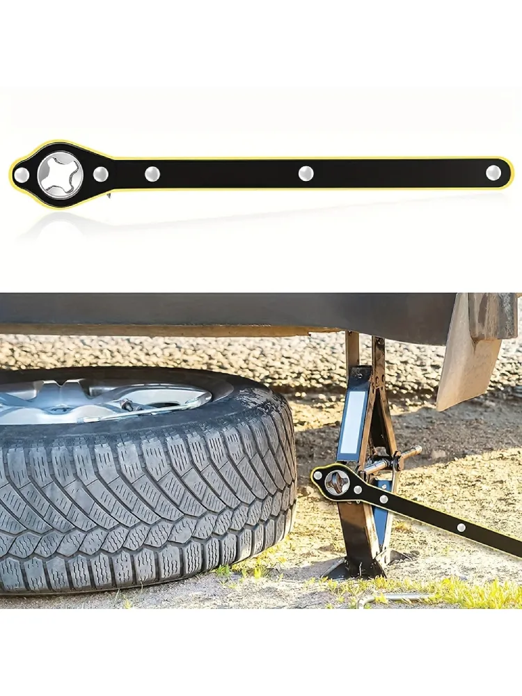 360° Rotating Jack Ratchet Wrench - Image 1