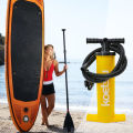 4L Double Action Inflation Pump Portable Hand Pump Handheld Air Inflator Surfboard Manual Pump for Inflatable Kayak Surfboard. 