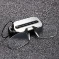 1pc Legless Mini Nose Clip On Portable Reading Glasses For Women Rimless Portable Folding Magnifying Presbyopic Glasses Eyewear dr. eyemo. 