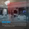 FUERS Wireless Guest Welcome Chime Alarm Door Bell PIR Motion Sensor For Shop Entry Company Security Protection Smart Doorbell. 