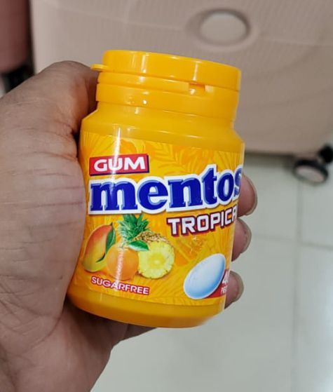Dubai mentos white tropical 56 gm