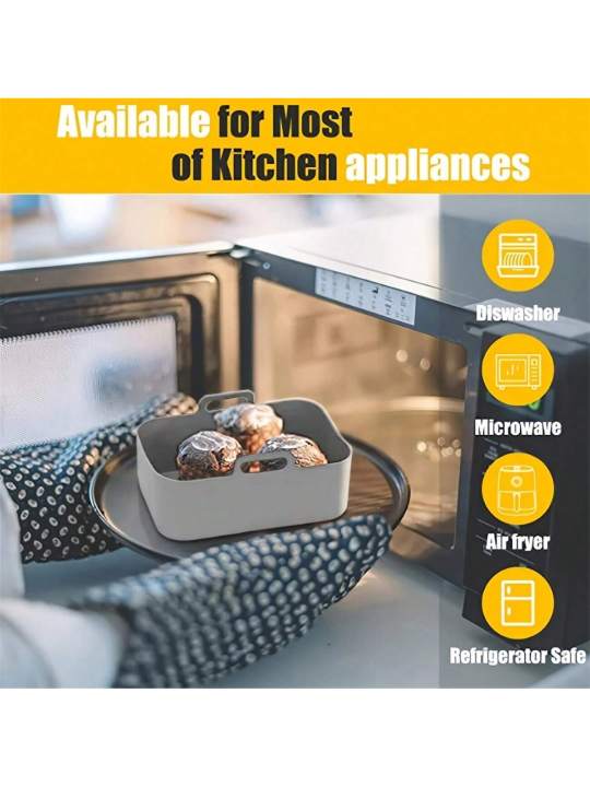 1pcs%20Air%20Fryer%20Silicone%20Baking%20Mat,%20Air%20Fryer%20Baking%20Tray%20Silicone%20Baking%20Tray%20Baking%20Special/Reusable%20Air%20Fryer%20Pan%20Replacement%20-%20Image%203