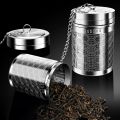 1pc Tea Infuser, Extra Fine Mesh Tea Strainers for Loose Tea, Stainless Steel Tea Strainer with Extended Chain Hook. 