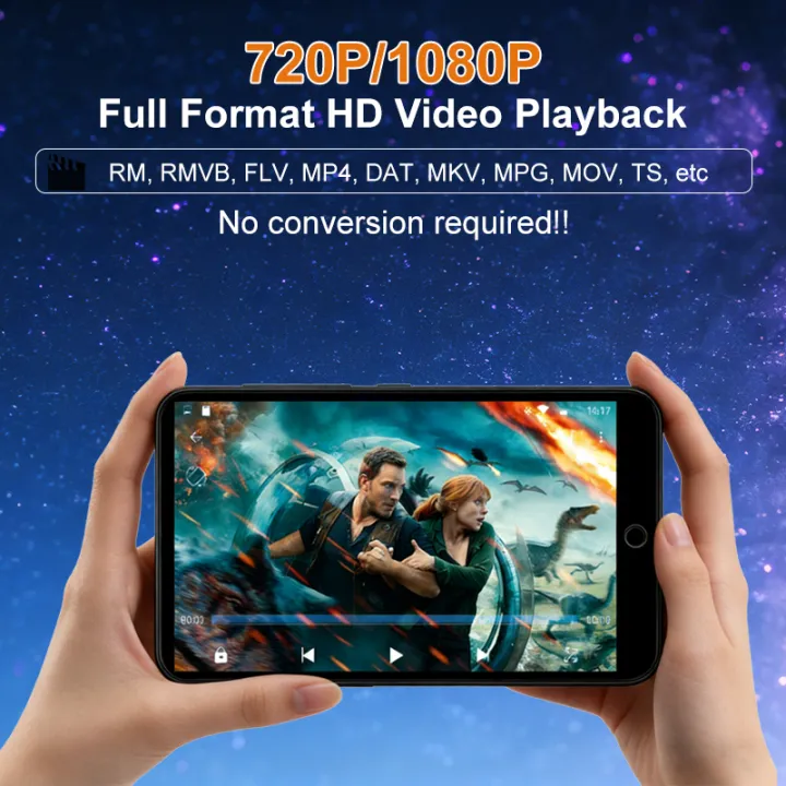 Famue%20BF12%20%20Android%2010%20MP3%20Player%20with%204-inchs%20Bluetooth%20and%20WiFi%20MP4%20Player%20with%20Spotify%EF%BC%8CAudible%EF%BC%8CPandora%EF%BC%8C%20Up%20to%20256%20G%20touchscre%20-%20Image%203