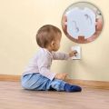 Baby Safety Socket Covers 10pcs Electrical Plastic Outlet Protectors Child Safe Socket Security Protection. 