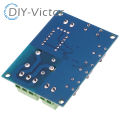 HCW-M63 Battery Charge Discharge Module DC 6-40V Integrated Voltmeter Undervoltage Overvoltage Protection Timing Discharge Board. 