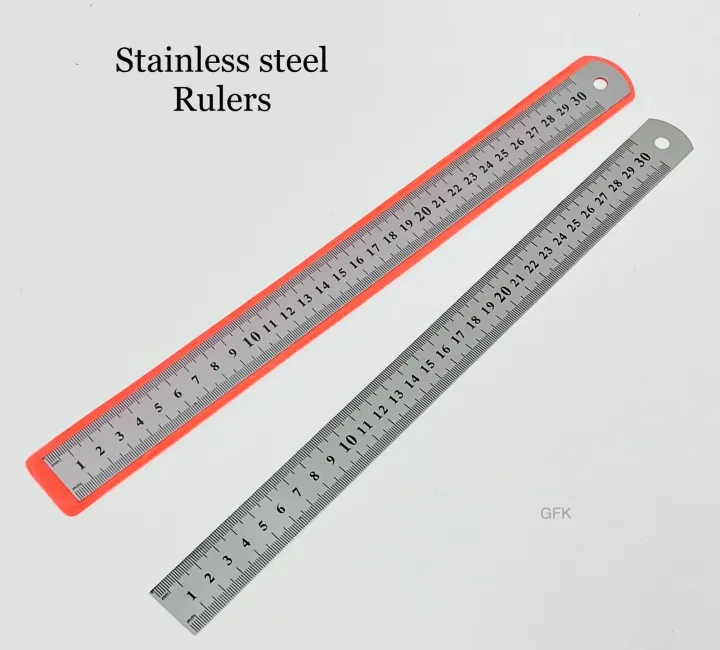 Stainless%20Steel%20Ruler%20Set%20(2%20Pieces,%2030cm)%20-%20Durable,%20Precise,%20and%20Versatile%20-%20Image%202