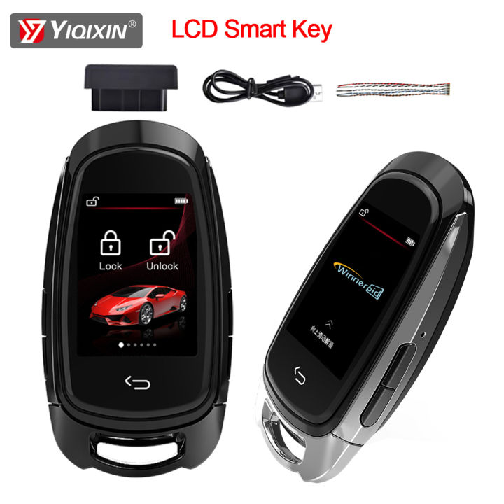 Smart Key Remote With Module SK05 Universal Remote LCD Smart Car Key For Mercedes Benz Ford Toyota ...