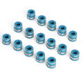 16pcs Valve Stem Oil Seals Set Fluororubber Excellent Sealing Parts Fit for GM SBC V8 Engine new. 