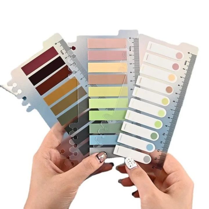Sticky Notes Pad 200 Waterproof Paper Index With Scale | Daraz.com.bd