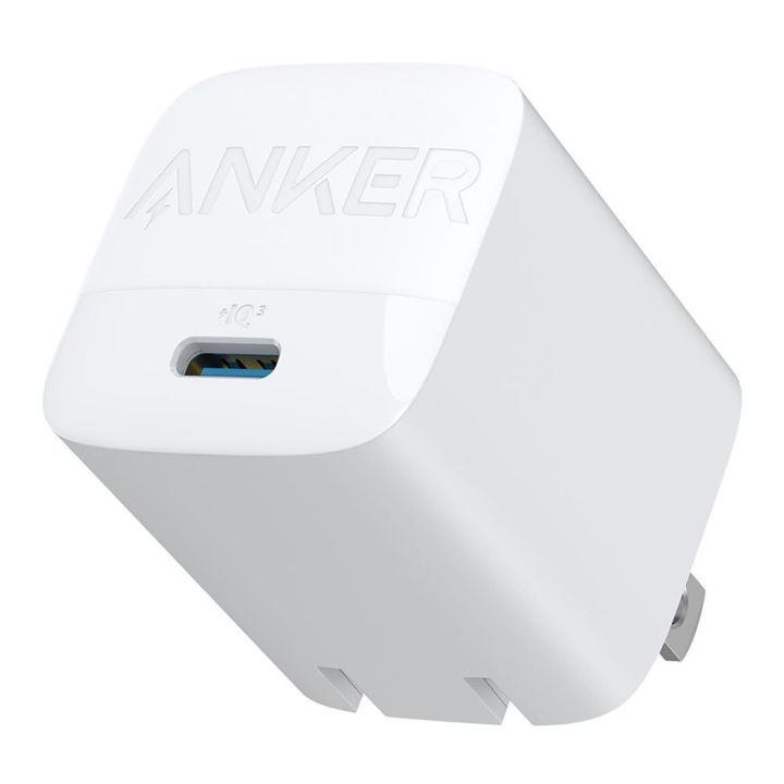 ANKER 313 Charger 30W USB-C Charger, Compact and Foldable Design, High-Speed Fast Charging for iPhone & Samsung and others