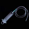 100/300/550ml Large Capacity Syringes Oil Pump With 1m Hose Pet Feeding Measuring Pump Hydroponics Nutrient Big Syringe. 