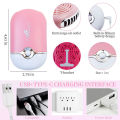 Rechargeable USB Mini Fan Air Conditioning Blower For Eyelash Extension Grafting Makeup Tools Nail Polish Quick Dryer Fans. 