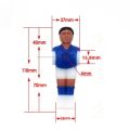 Eco-Friendly 5529 Table Soccer Player Dolls Replacement Figures Foosball Table, Durable Indoor Game Table Football Accessories. 