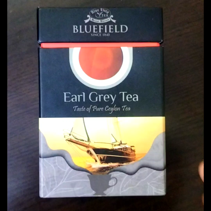 Bluefield Earl Grey Tea – Premium Pure Ceylon Black Tea – 100g