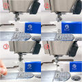 GP-2 new closed eye automatic threading machine, old-fashioned sewing machine, industrial flatbed universal. 