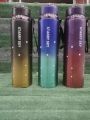 Metal bottles. 