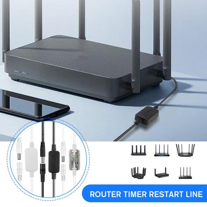 WiFi Router Timer Power Controller 24/72-Hour Programmable Auto Reboot ...