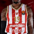 2026 Serbia Belgrade Red Star European Basketball Match Jersey Adult Mens Basketball Sportswear Fan Special Jersey Kit Kids Vest. 