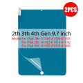 2Pcs Paper Feel Like Screen Protector for iPad 11th Generation 10th 9th 8th 7th 6th 5th 4th 3th 2th 11 A16 Film No Glass.