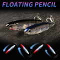 GOBAIT Floating Pencil Bait 17.5g 10cm Topwater Walk The Dog Fishing Lure 3D Swimbait Hook Popper Pesca Minnow Rattle Cranbait. 