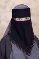 Karchupi Niqab Cherry Fabric - New Design for Women.