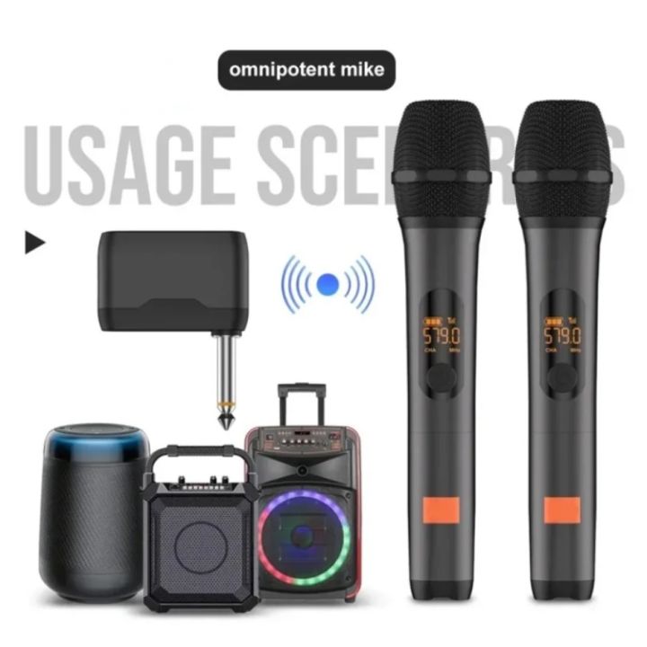 Professional 2 Channel For JBL PartyBox DJ UHF digital Wireless ...