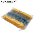 600PCS/LOT 1/4W Metal Film Resistor Kit 1% Resistor Assorted Kit Set 10 -1M Ohm hm Resistance Pack 30 Values each 20 pcs. 