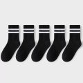 Lawadka 5Pairs/set Boys Girls Socks For Kids White Black Gray Cotton Children's Socks Student Sport Autumn New Sock 2 to 11Years.