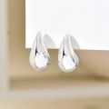 3CM Water Drop Earring for Women Chunky Hollow Smooth Exaggerated Thick Large Jewelry 2023 New Design. 