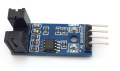 LM393 infrared optocoupler speed sensor module. 