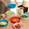Silicone Mould for Hot Air Fryer, Air Fryer Silicone Pot, Reusable, Air Fryer Silicone Mould, Hot Air Fryer Baking Mould, Hot Air Fryer Accessories. 