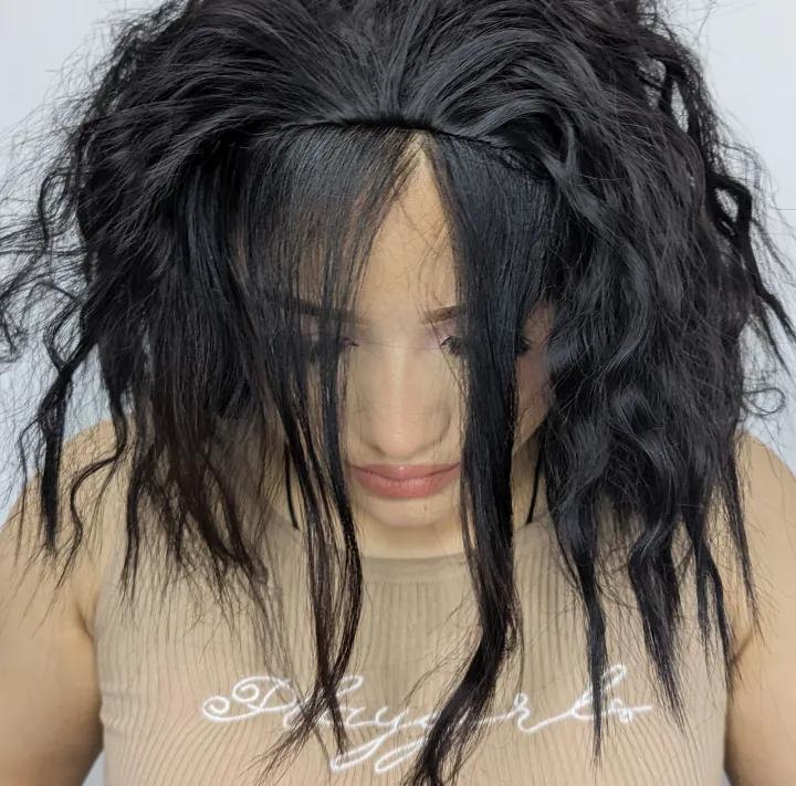 12%20Inches%20Clip%20In%20Hair%20Toupee%20Brown/%20Hair%20Patch/%20Hair%20Topper%20For%20Women%20-%20Image%205