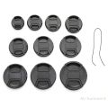High-quality 40.5mm 49mm 52mm 55mm 58mm 62mm 67mm 72mm 77mm 82mm Center Pinch Snap-on Cap Cover Camera Lens. 