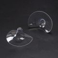 Nipple Shield For Breasts, Encourages Baby's Attachment to Breast, Pack of 2 Nipple Shields Great for Problems with Latching, Cushions Sore or Sensitive Nipples , Ultra-Thin Flexible 100% Silicone Breast Nipple Shield & Nipple Protector With Case. 
