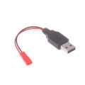 RC USB Charging 3.7V Lithium Battery Charger Cable USB To JST /SM / Futaba Plug Cable For 3Rc Drone Quadcopter. 