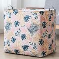 Multicolor Floral Printed Quilt/Cloth Storage Bag/ Laundry Bag With 140L Capacity. 