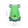 Baby Boys Standing Potty Frog Shape Wall-Mounted Urinals Toilet Training Children Stand Vertical Urinal Potty Pee Infant Toddler. 
