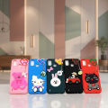Tecno Spark 6 Go Back Cover Hello Kitty Braslate Chain Soft Spark 6 Go Case For Girls. 