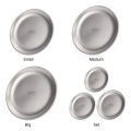Titanium Purification Plate Backcountry Dinnerware Lightweight Stackable Camping Tray Creative Home Dish Plate Camping Supplies. 